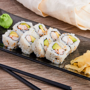 26. Kokt scampi maki